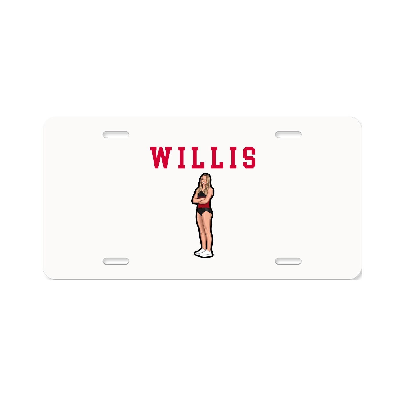 License Plate — Shirsey in Classic