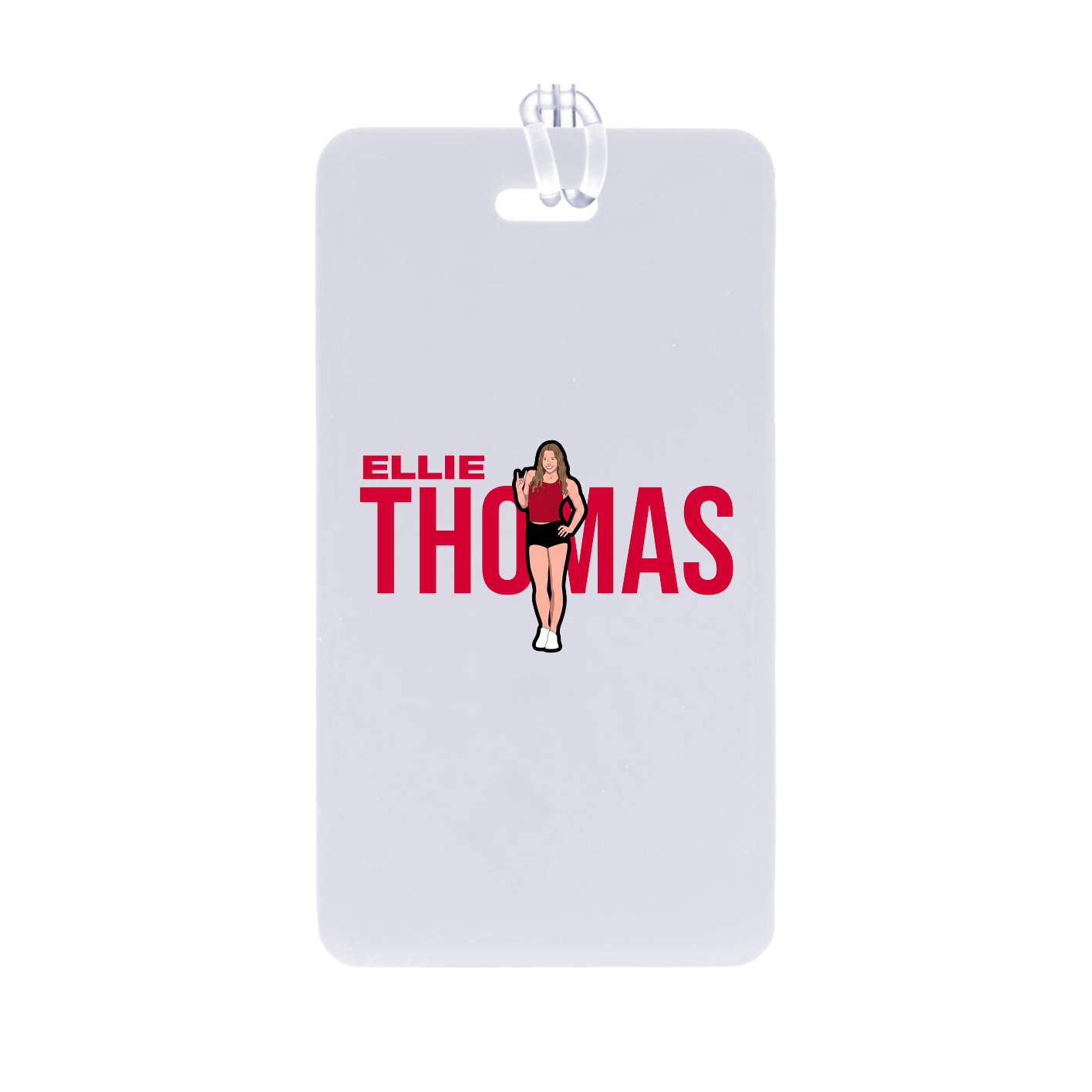 Bag Tag — Player Name in Classic