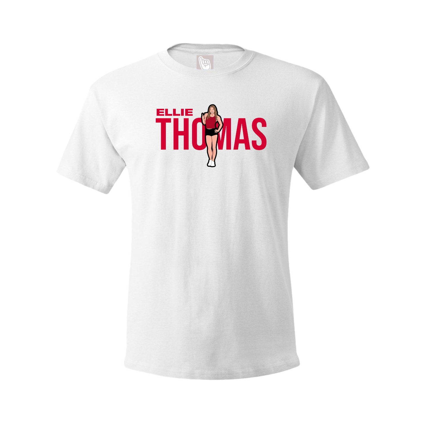 Tee — Player Name in White