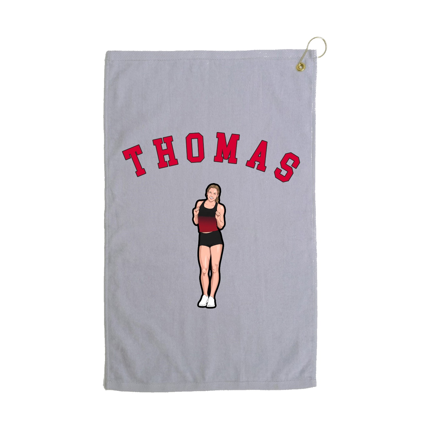 Golf Towel — Shirsey Arch in Grey