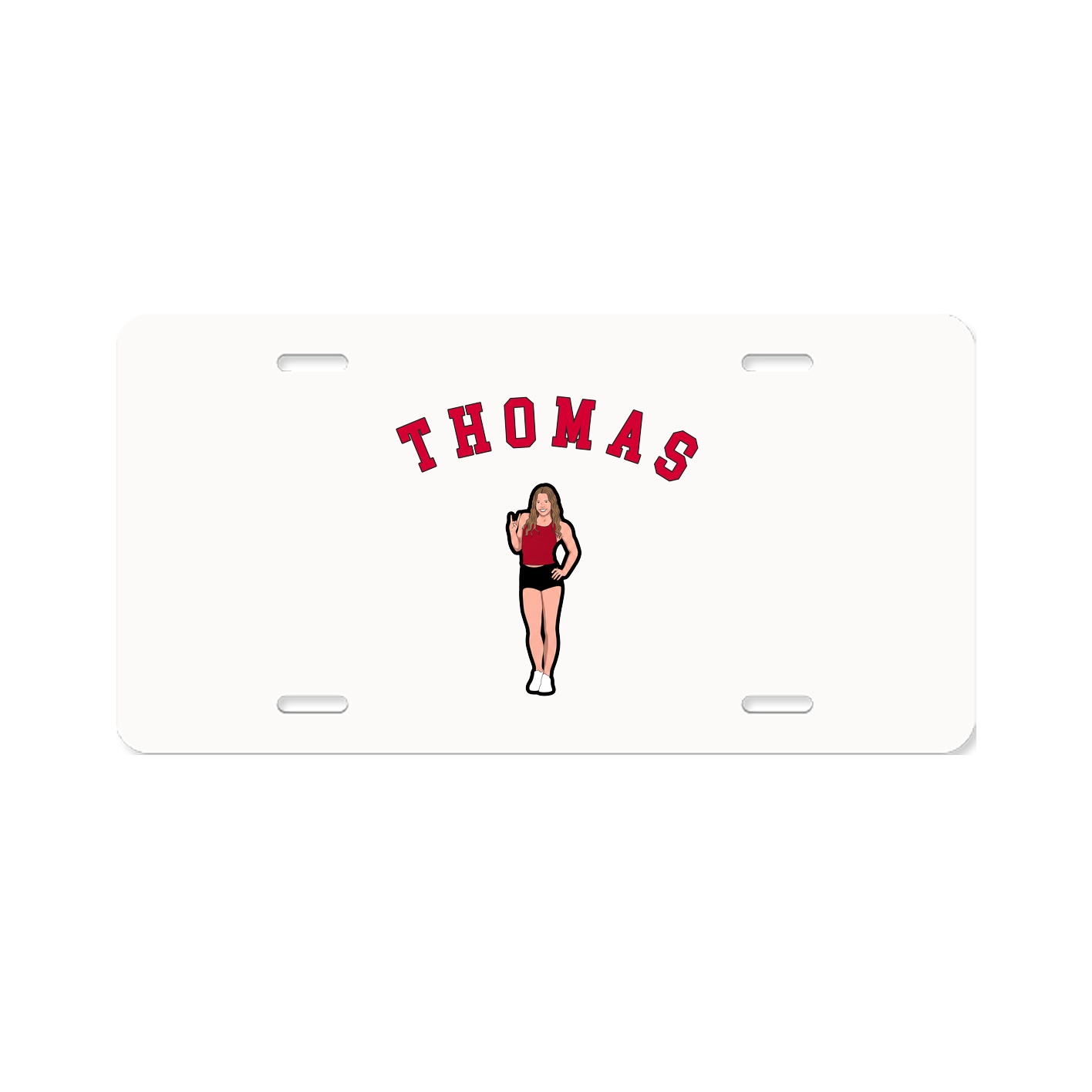 License Plate — Shirsey Arch in Classic