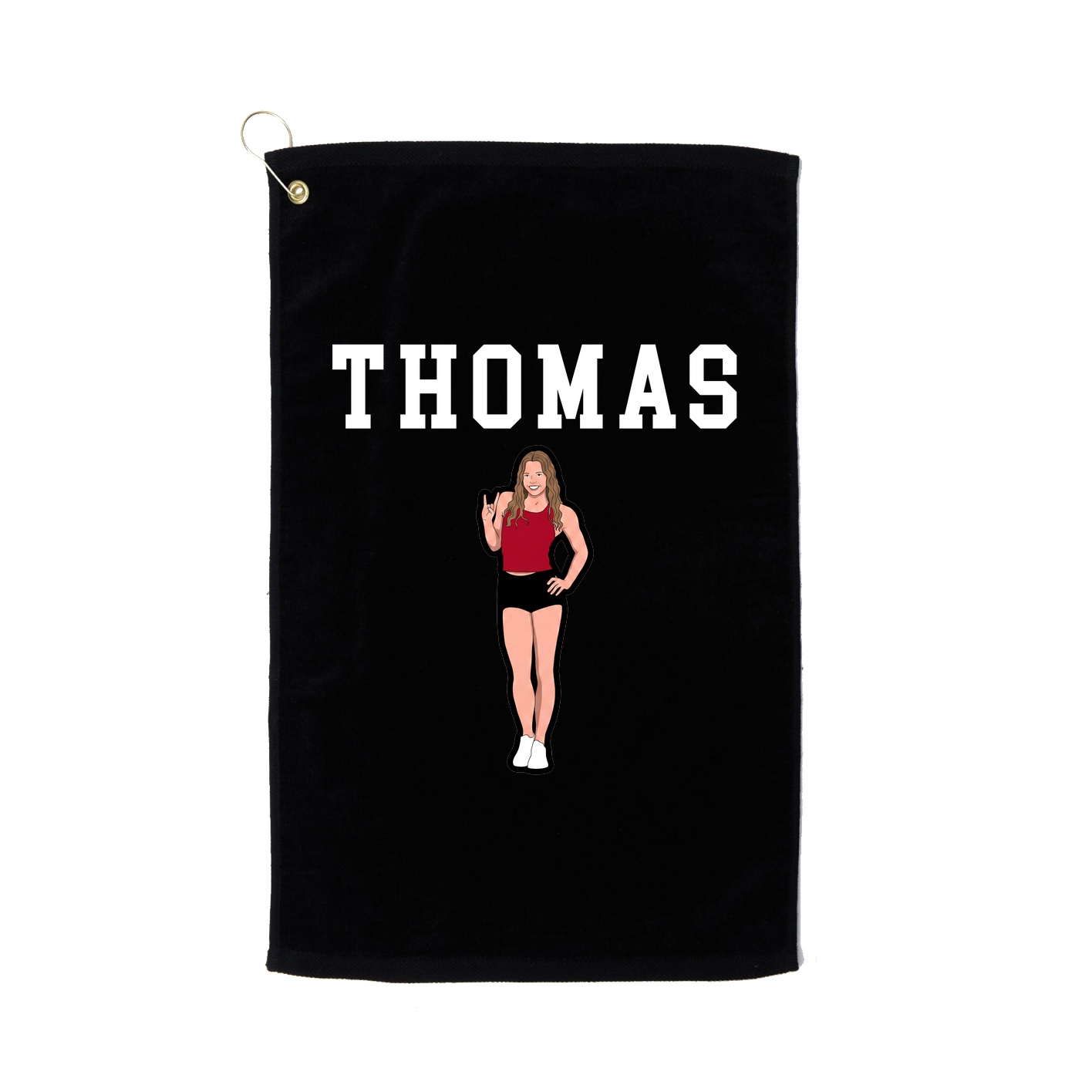 Golf Towel — Shirsey in Black