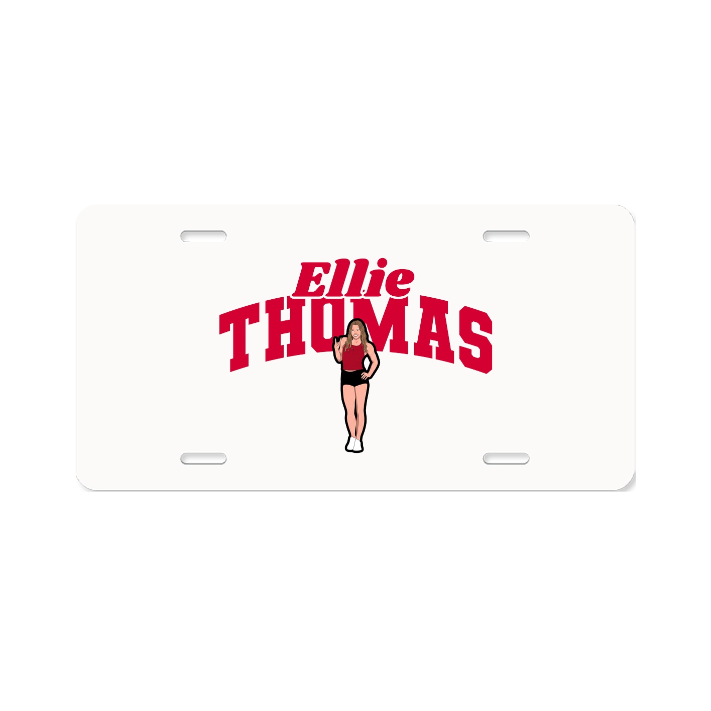 License Plate — Signature Arch in Classic
