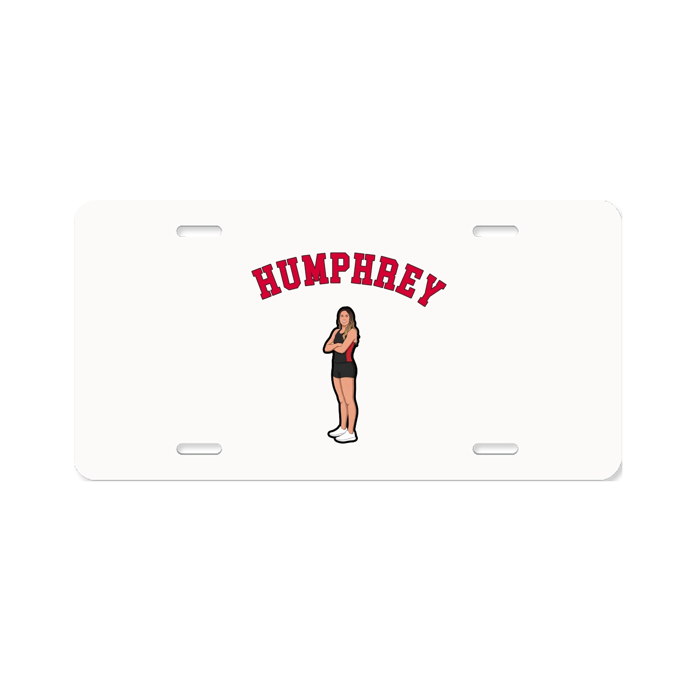 License Plate — Shirsey Arch in Classic