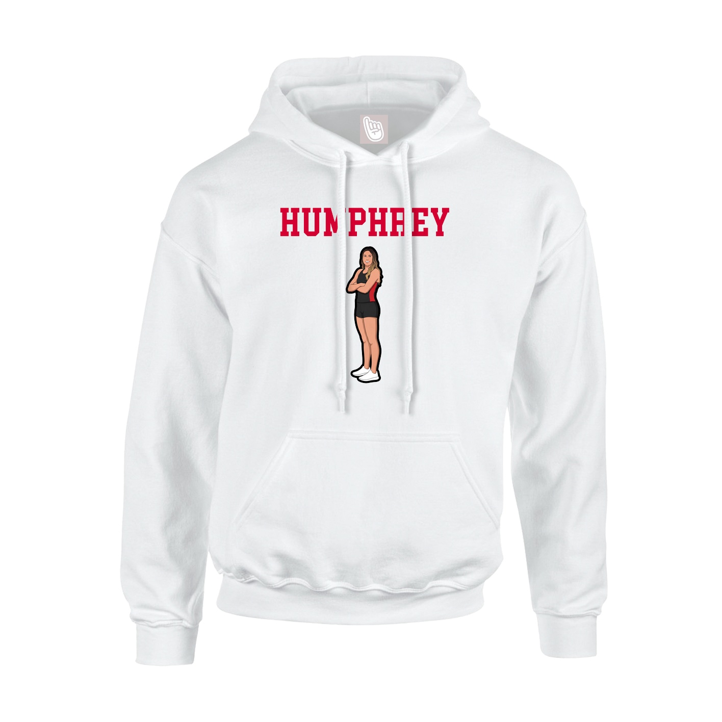Youth Hoodie — Shirsey in White