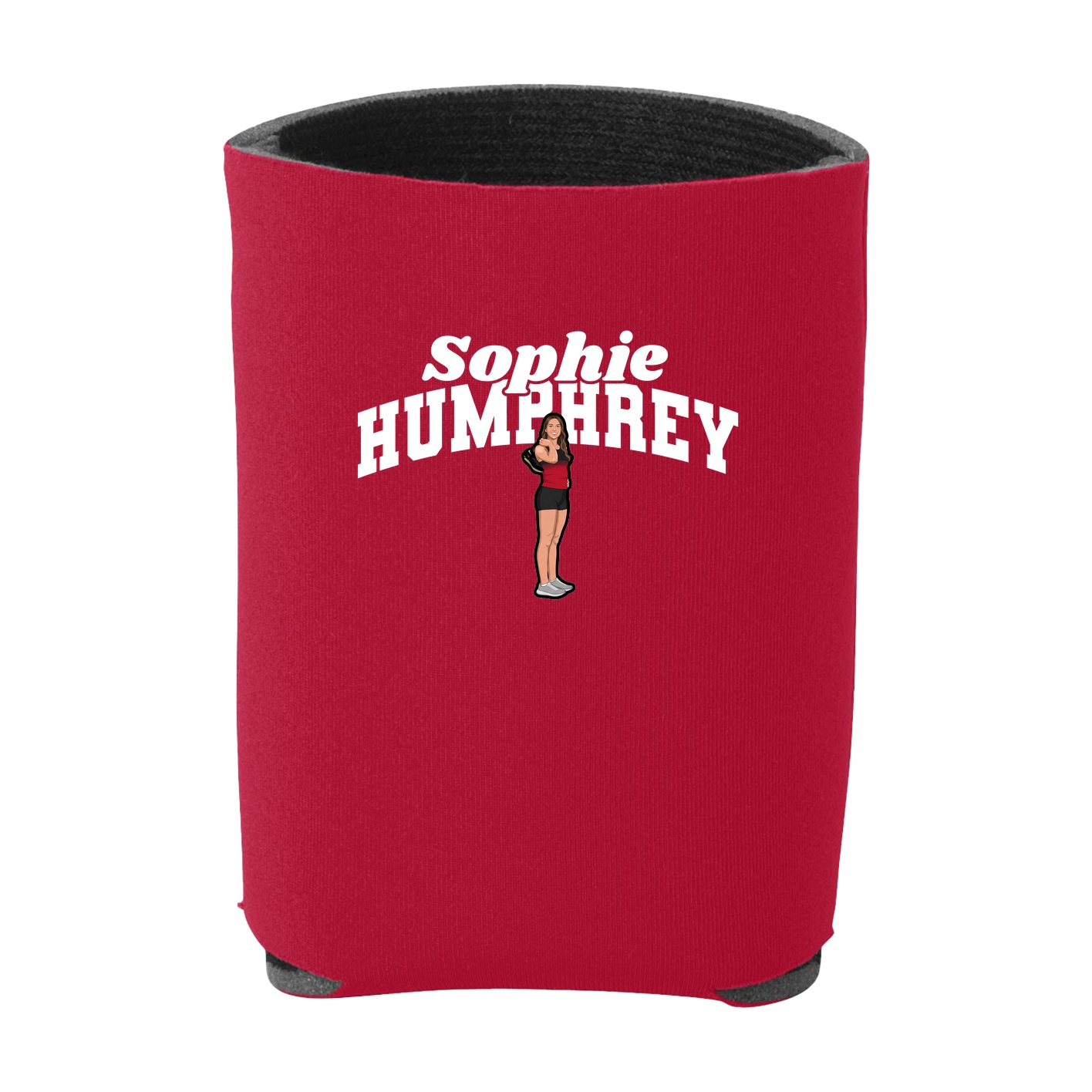 Can Holder — Signature Arch in Red