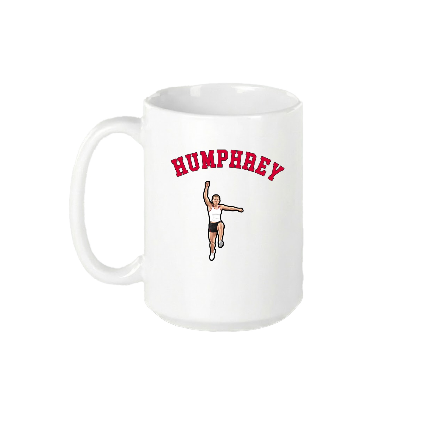 15oz Coffee Mug — Shirsey Arch in White