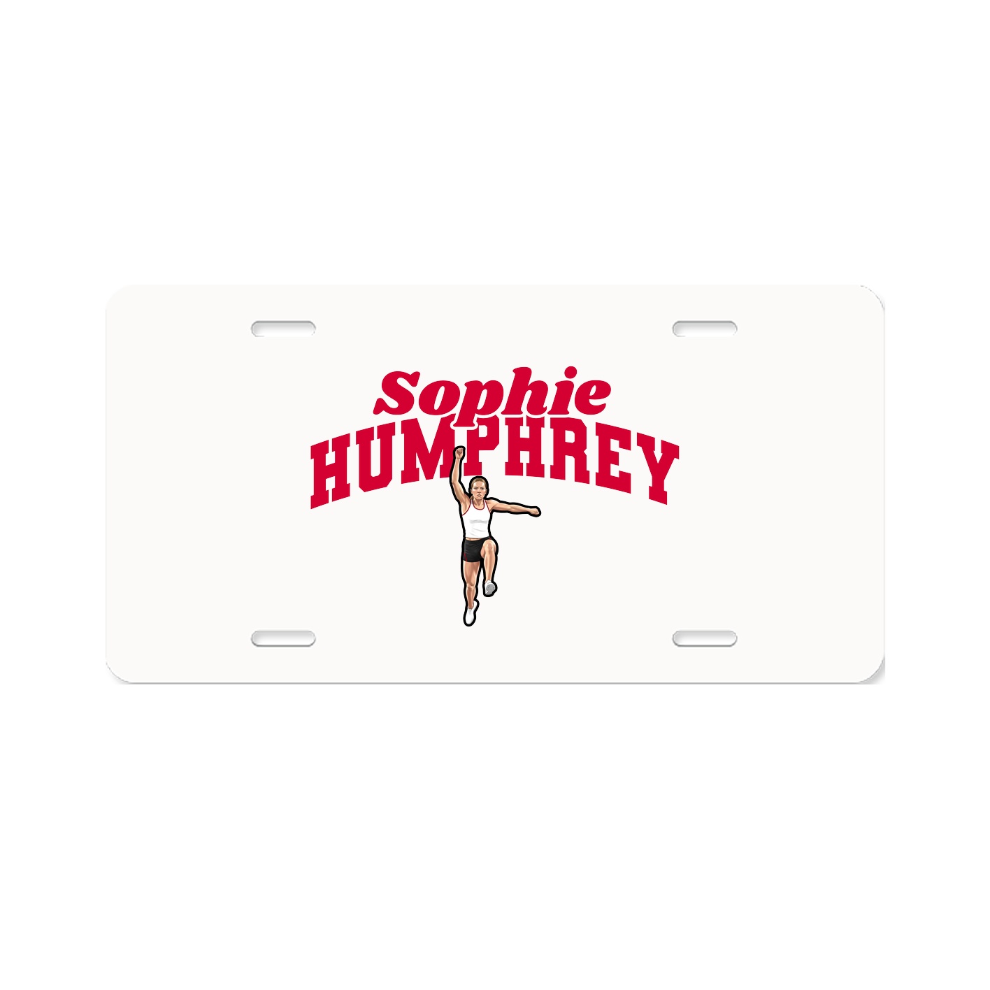 License Plate — Signature Arch in Classic