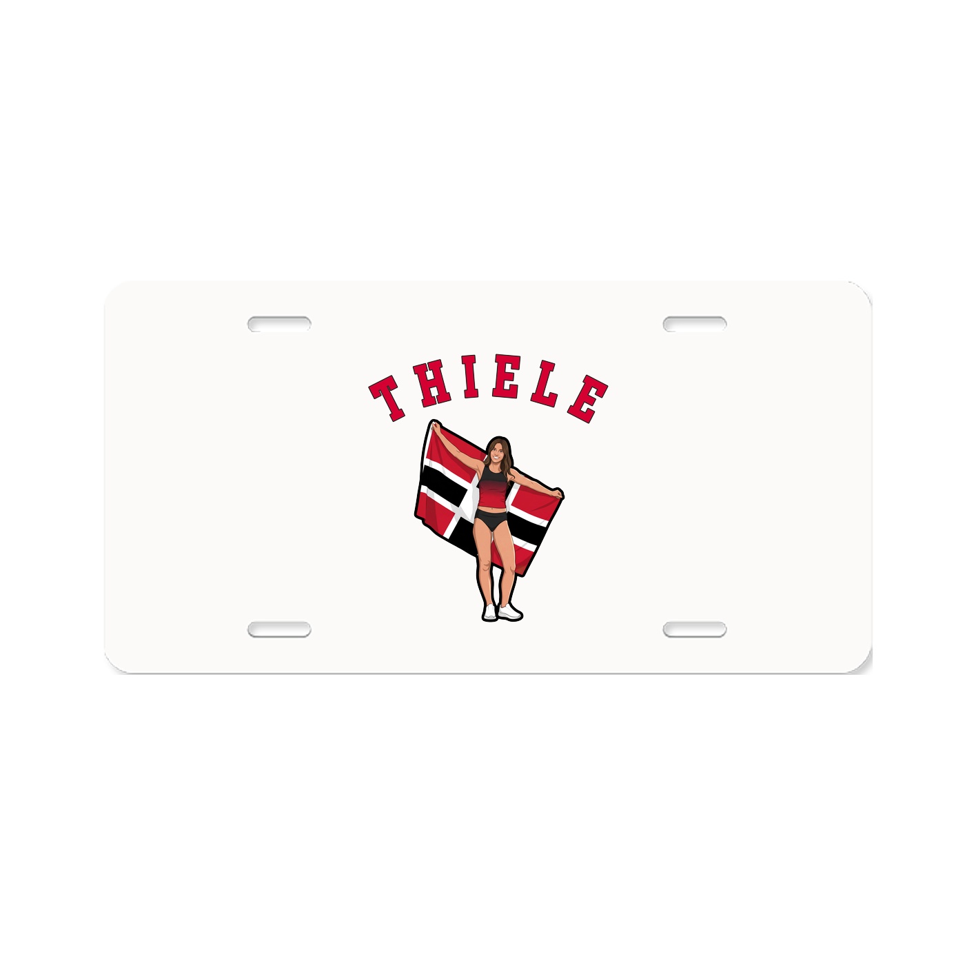 License Plate — Shirsey Arch in Classic