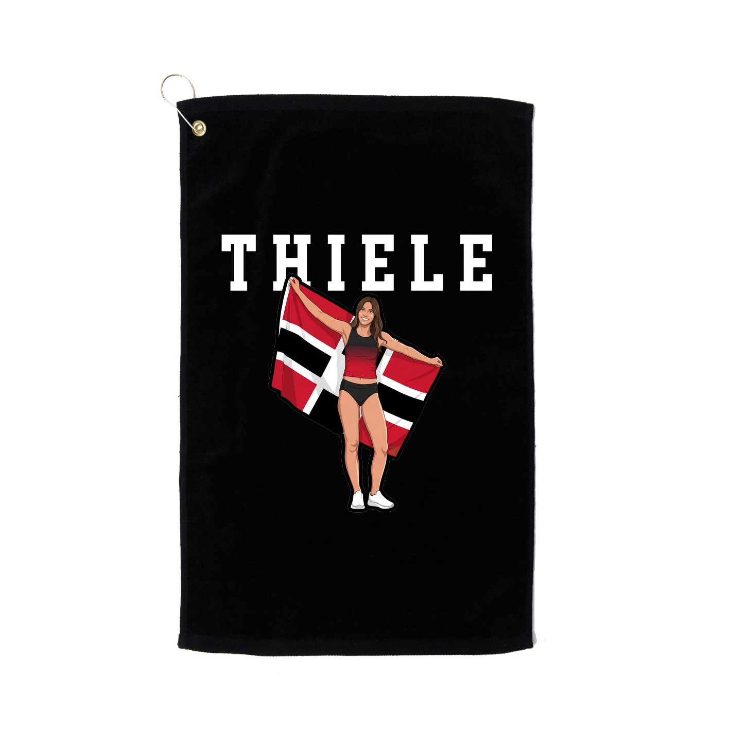 Golf Towel — Shirsey in Black