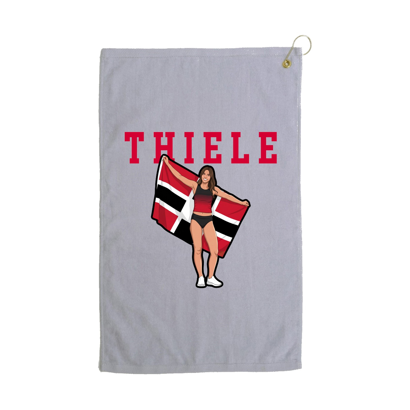 Golf Towel — Shirsey in Grey