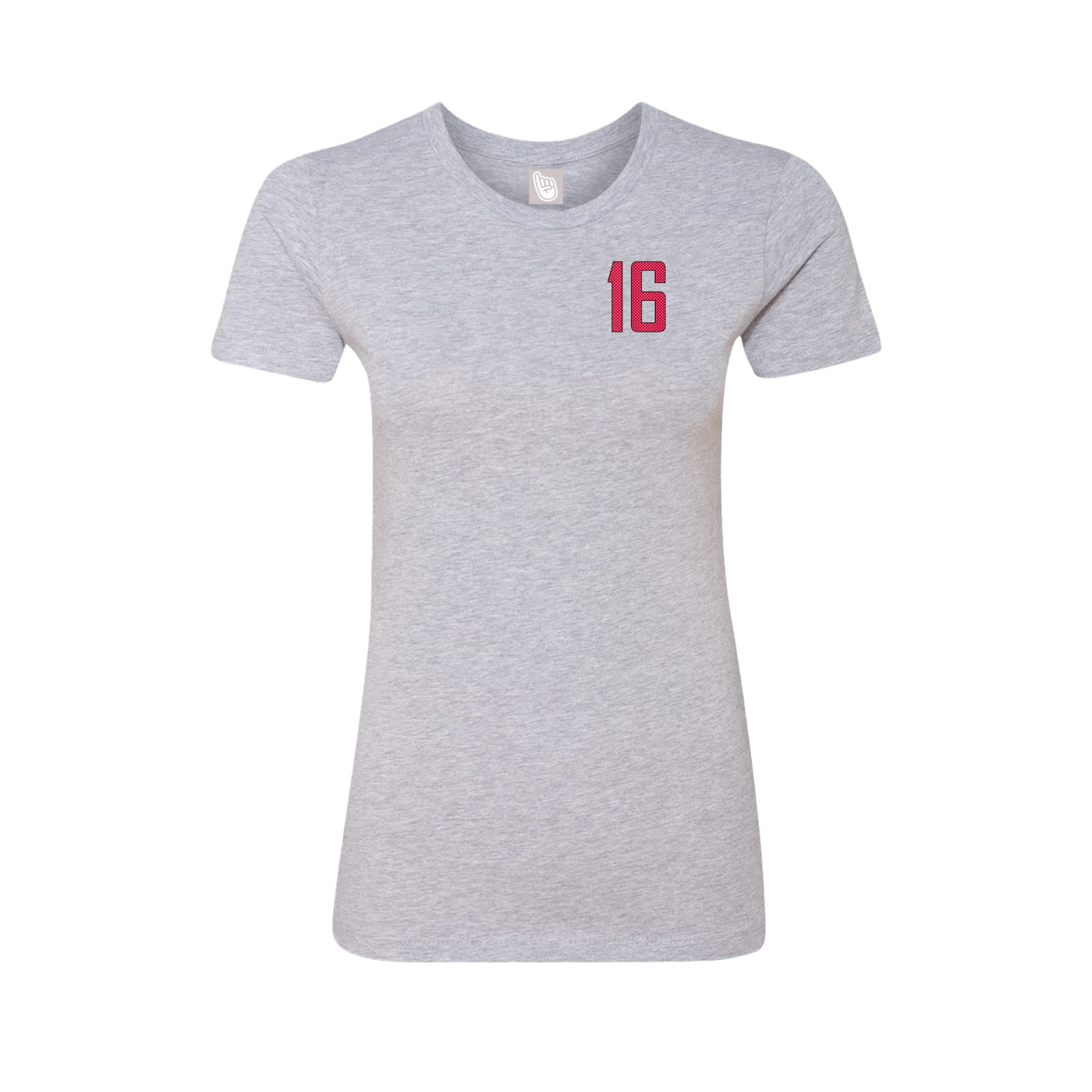 Womens Tee — Front Shirsy in Grey