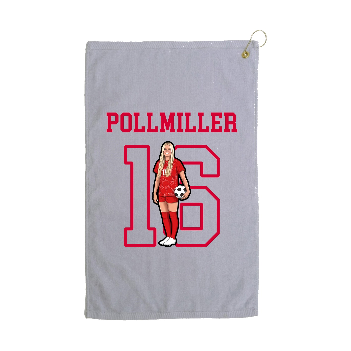 Golf Towel — Shirsey in Grey