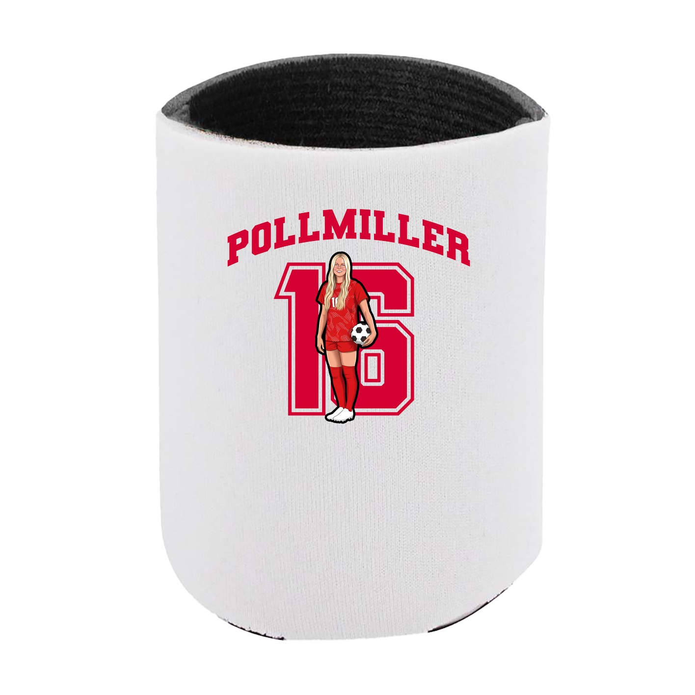 Can Holder — Number in White