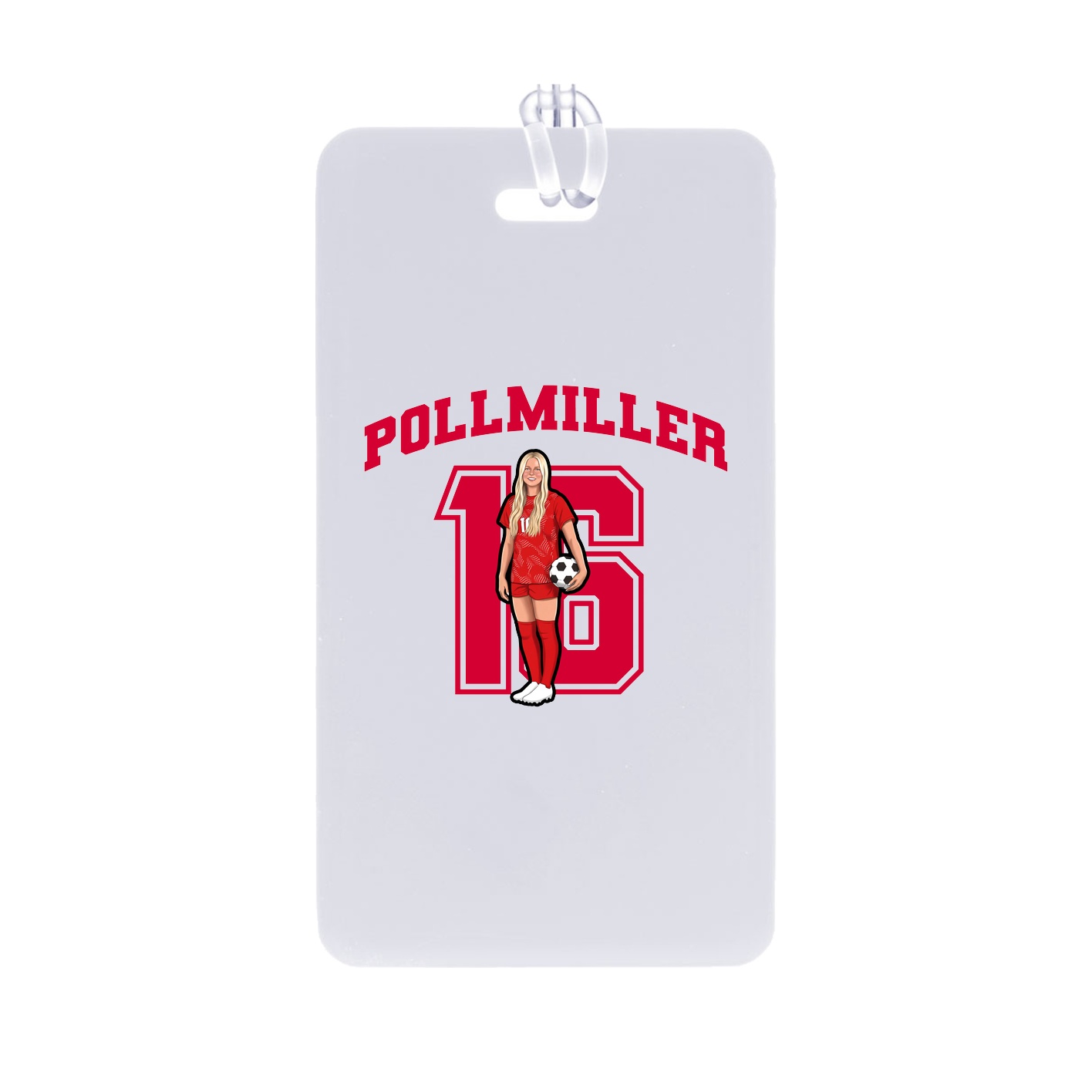 Bag Tag — Number in Classic