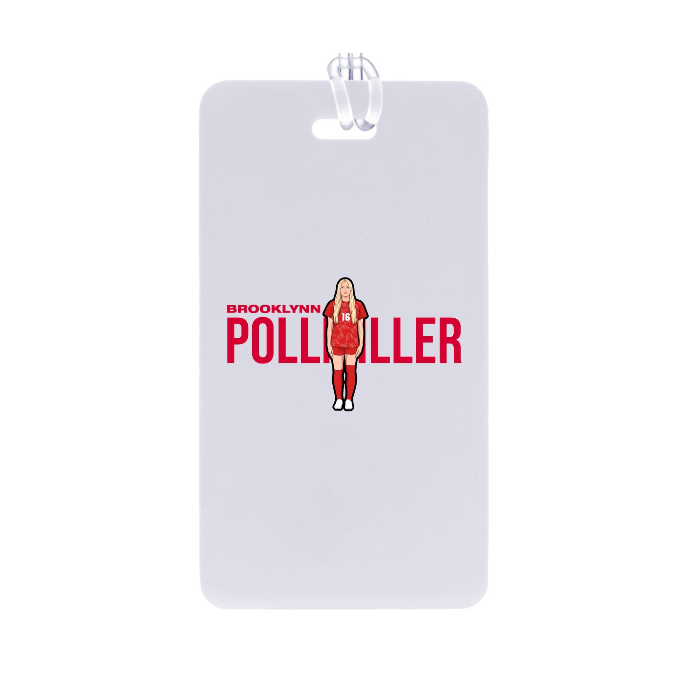 Bag Tag — Player Name in Classic