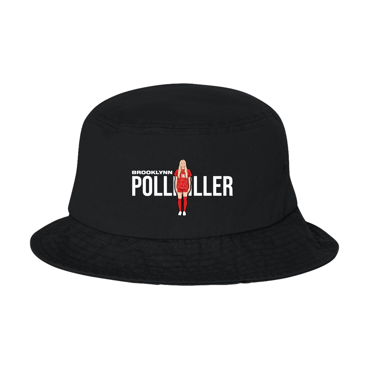 Bucket Cap — Player Name in Black