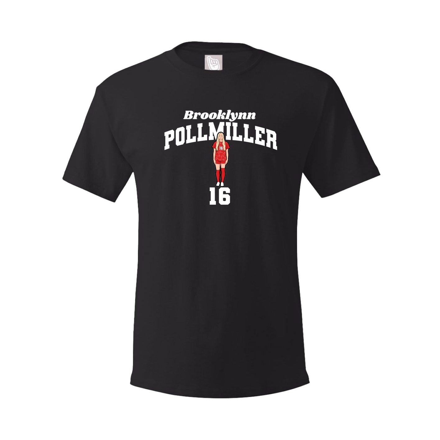 Tee — Signature Arch in Black
