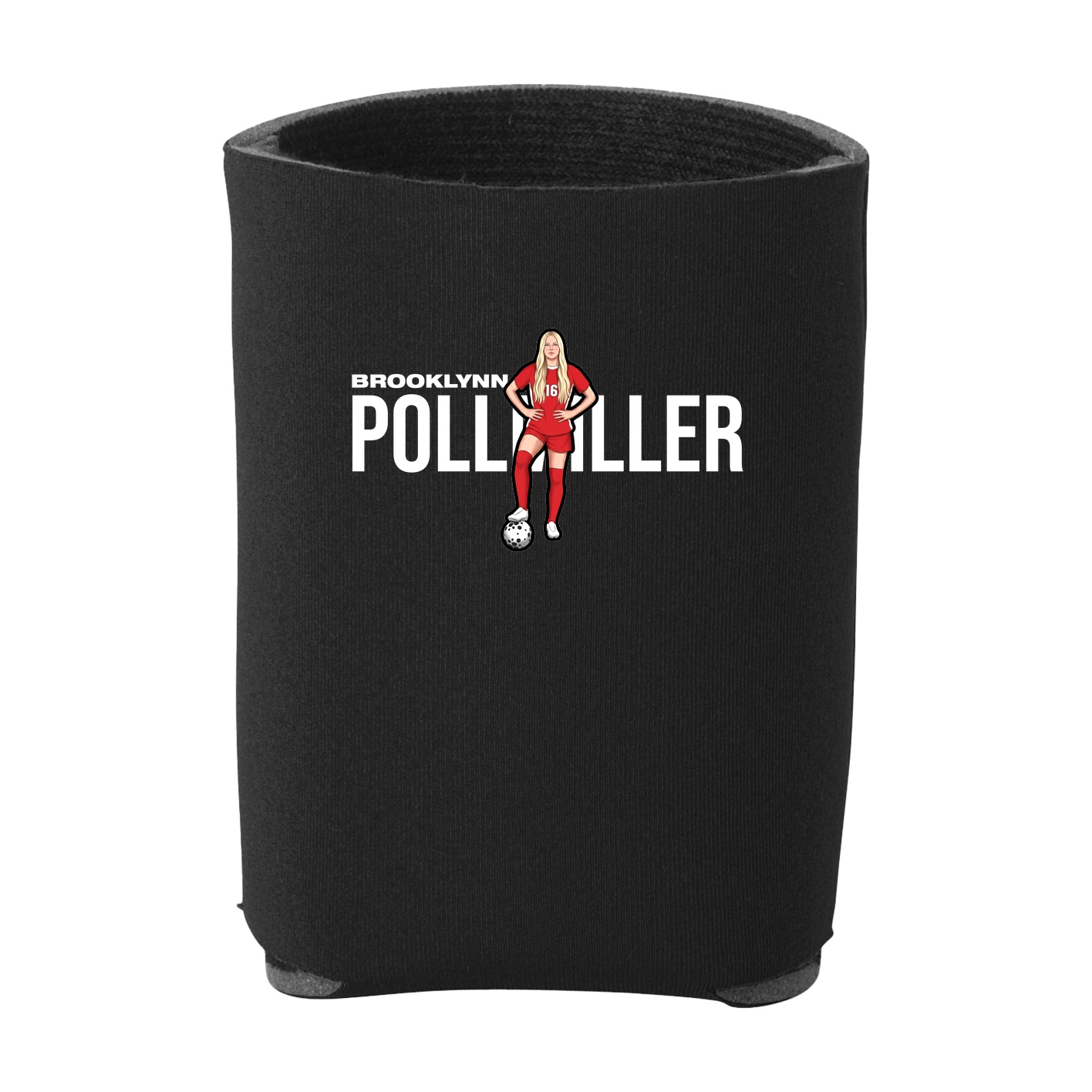Can Holder — Player Name in Black