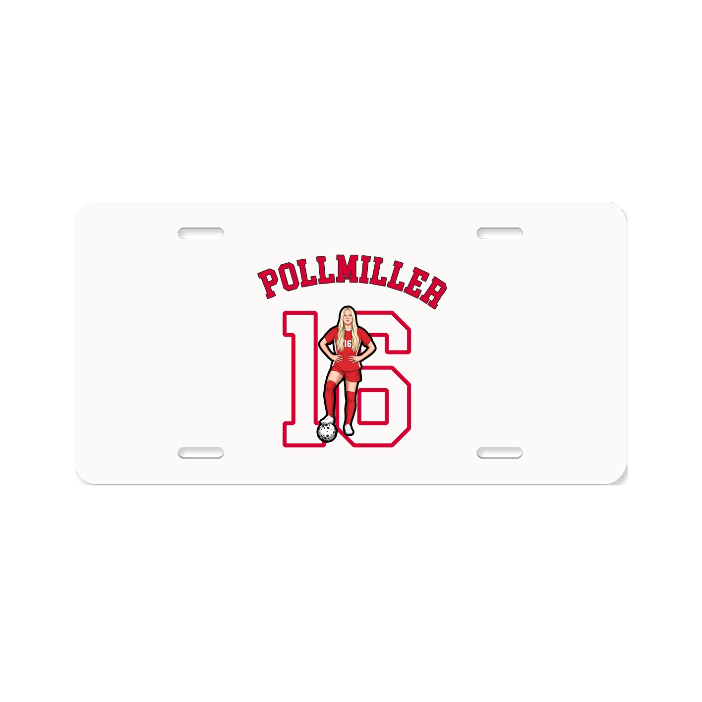 License Plate — Shirsey Arch in Classic