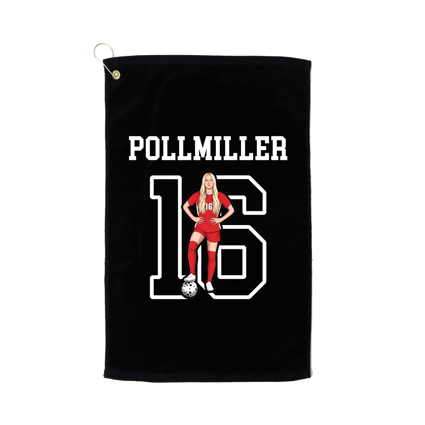 Golf Towel — Shirsey in Black