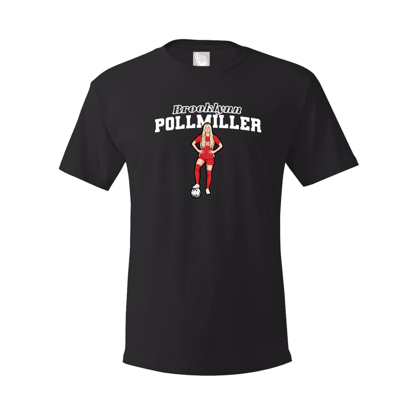 Tee — Name Arch in Black
