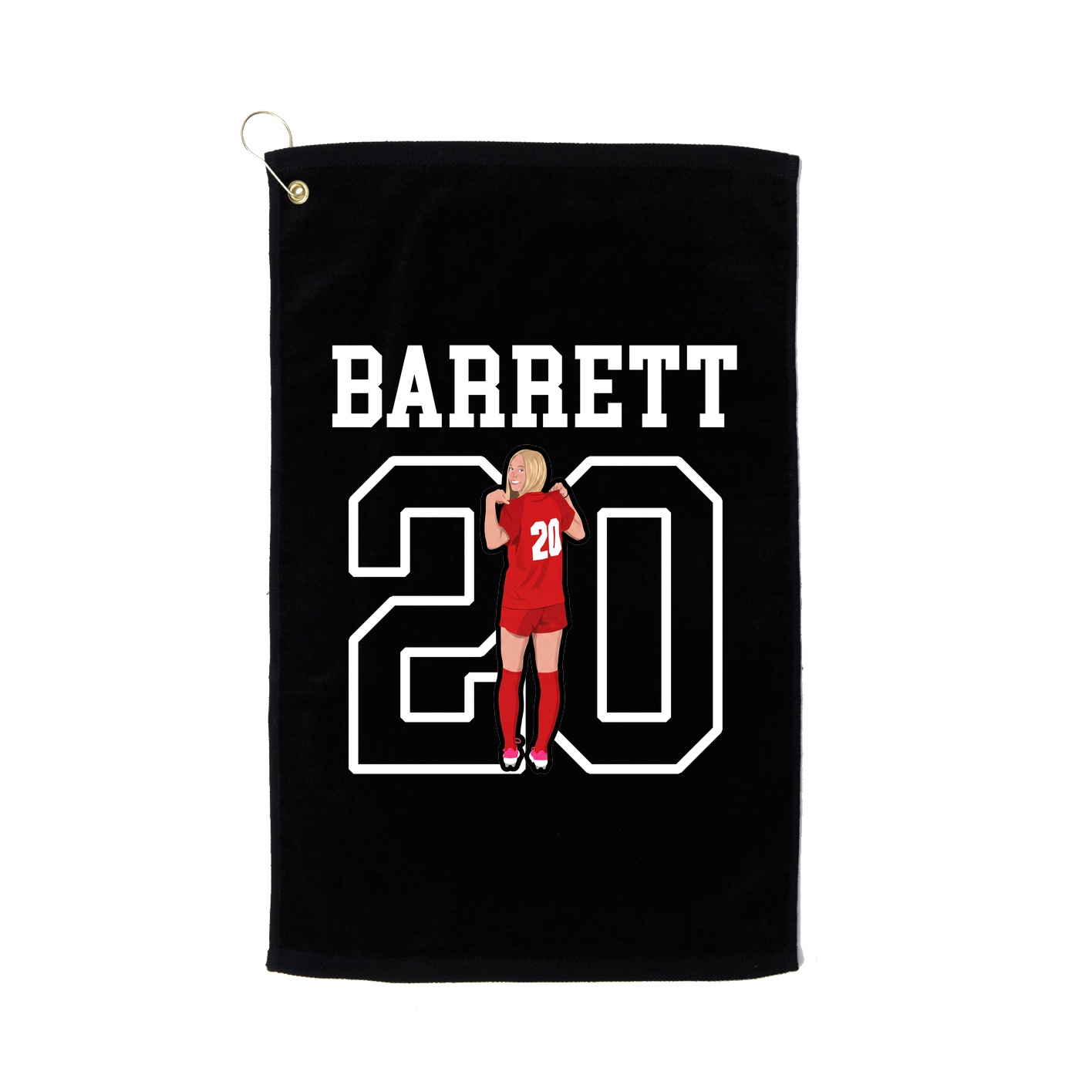 Golf Towel — Shirsey in Black