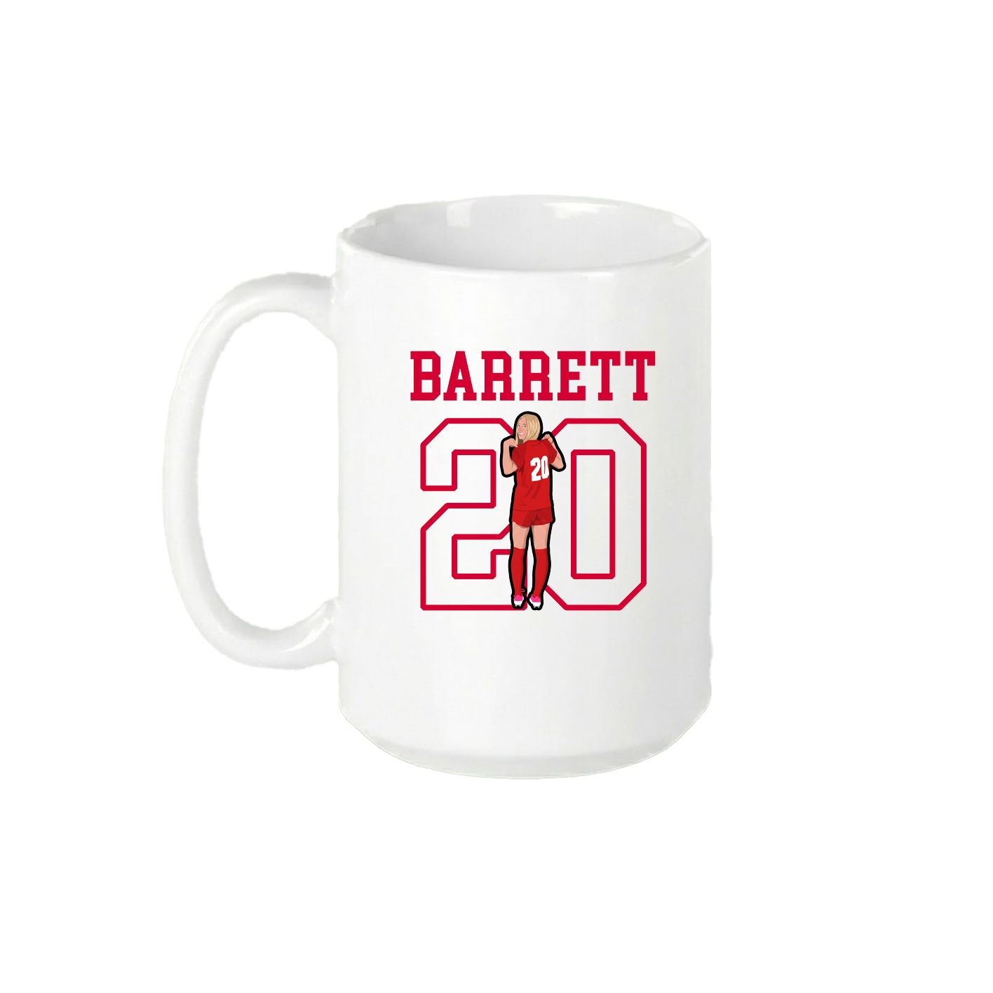 15oz Coffee Mug — Shirsey in White