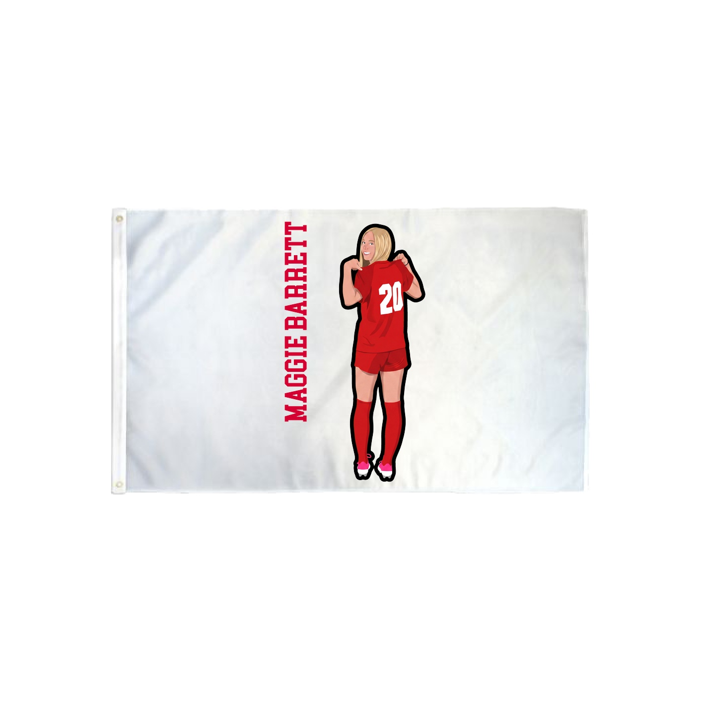 3x5 Flag — Name Vertical in Classic