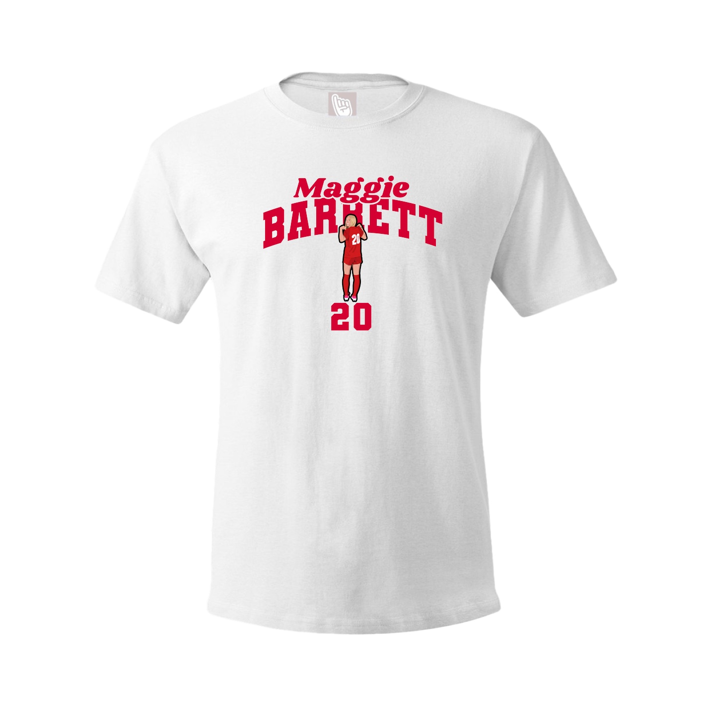 Tee — Signature Arch in White