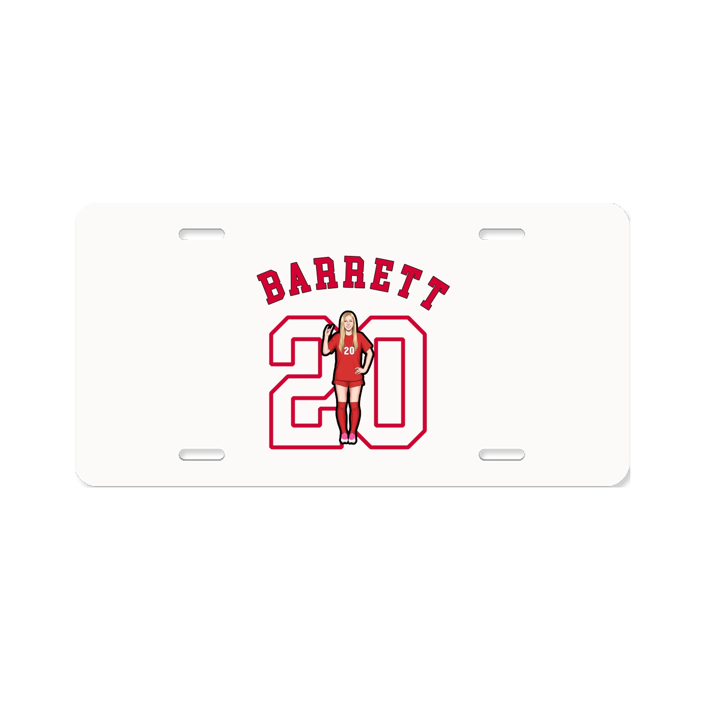 License Plate — Shirsey Arch in Classic