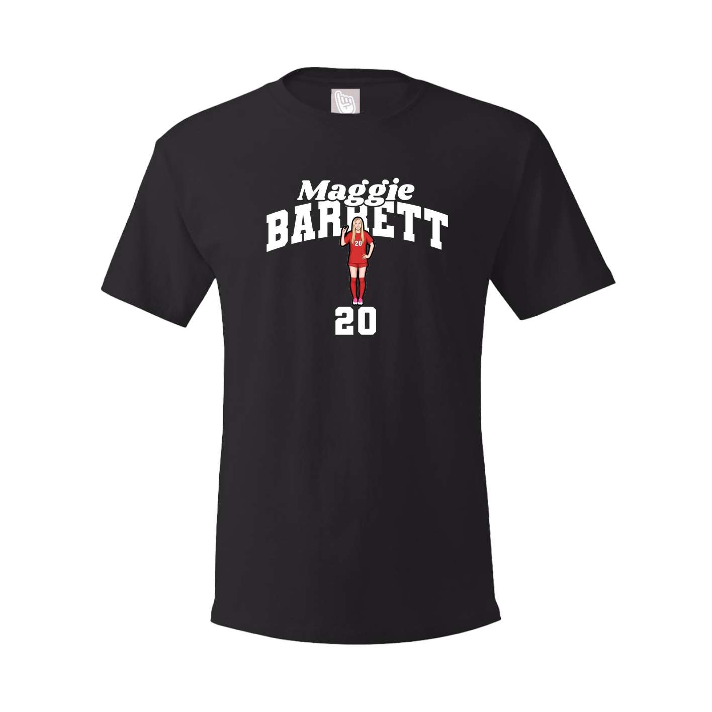Tee — Signature Arch in Black