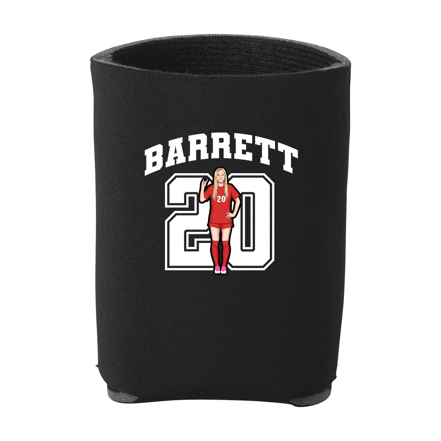 Can Holder — Number in Black