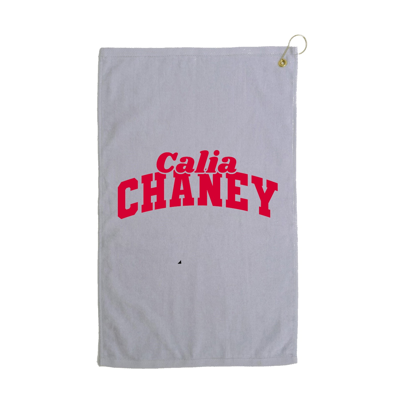 Golf Towel — Signature Arch in Grey