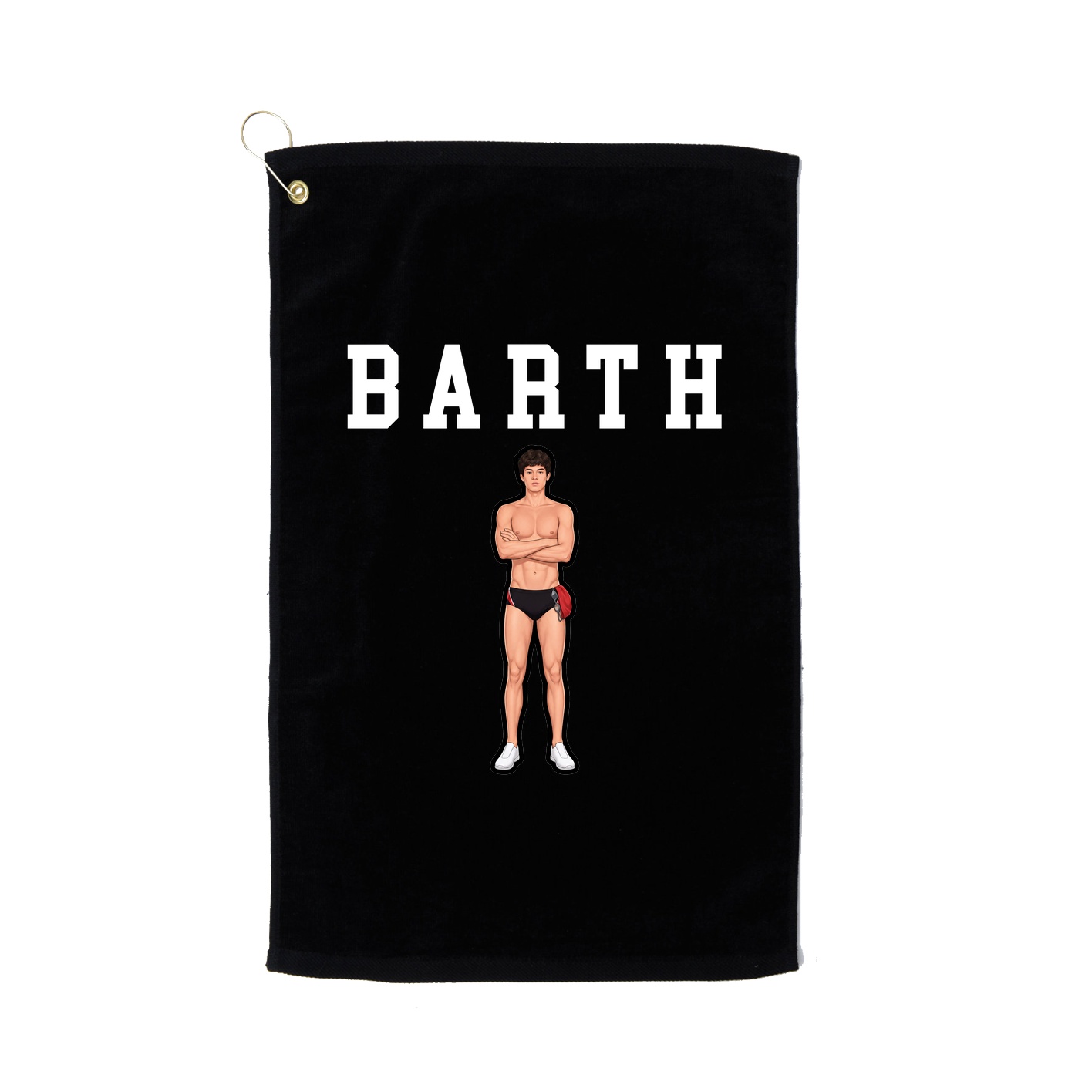 Golf Towel — Shirsey in Black