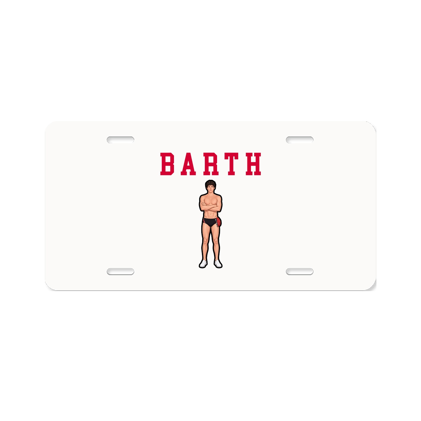 License Plate — Shirsey in Classic