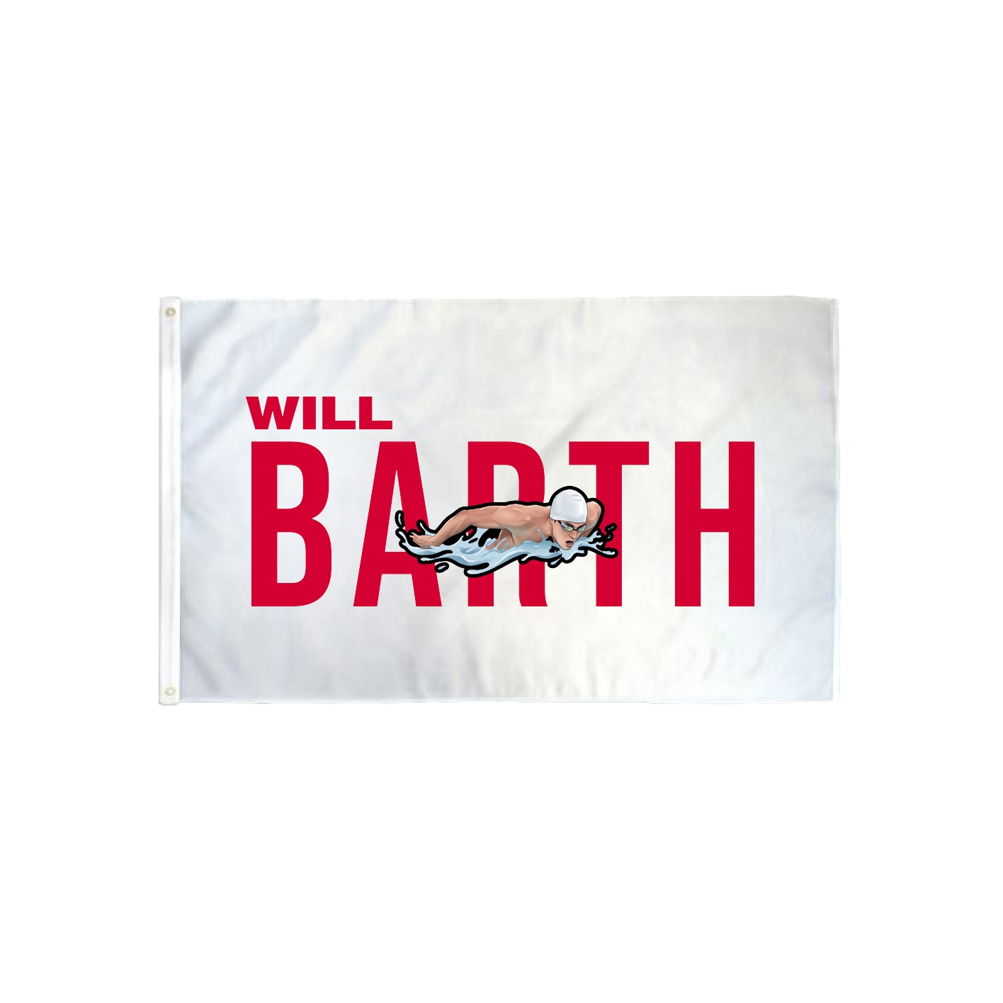 3x5 Flag — Player Name in Classic