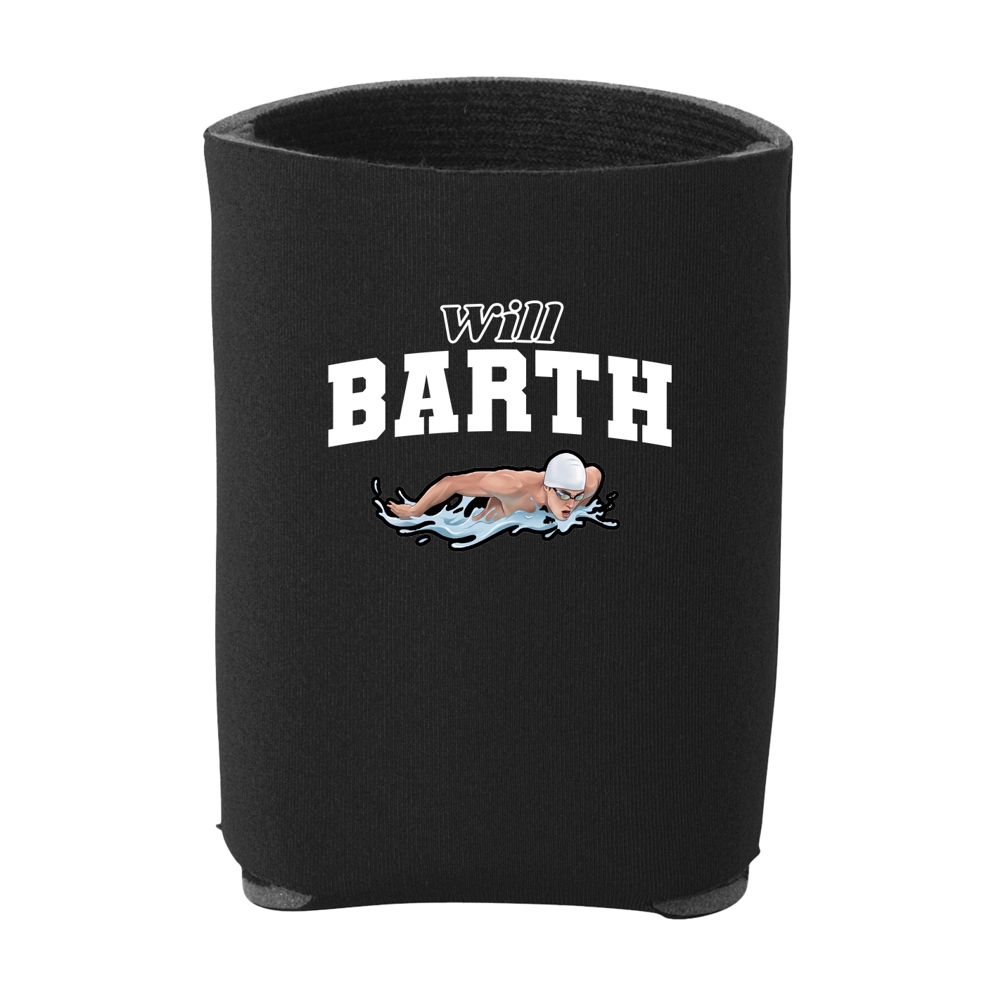 Can Holder — Name Arch in Black