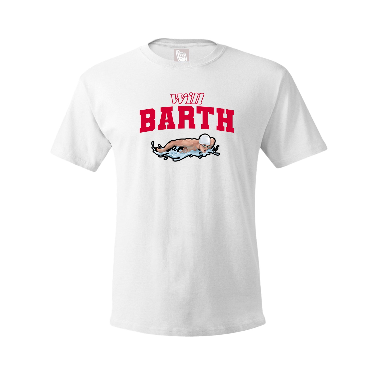 Tee — Name Arch in White