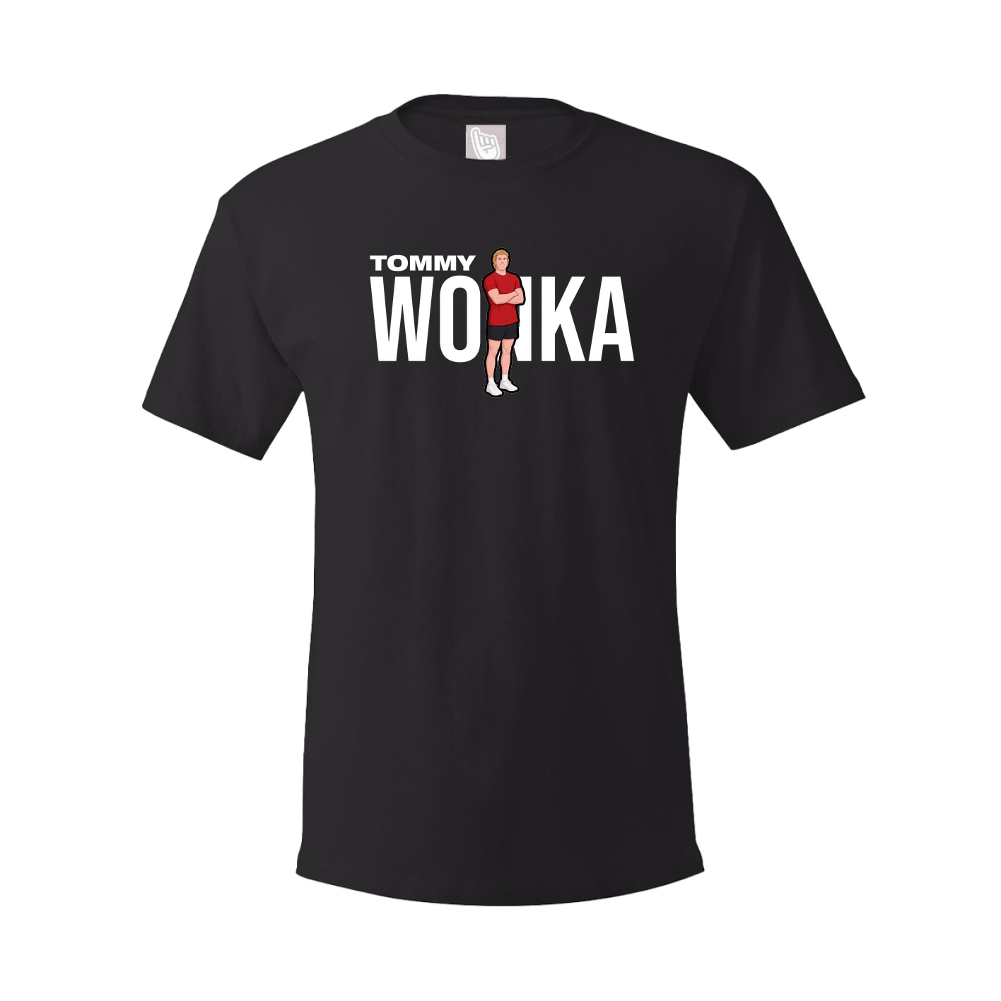 Youth Tee — Player Name in Black