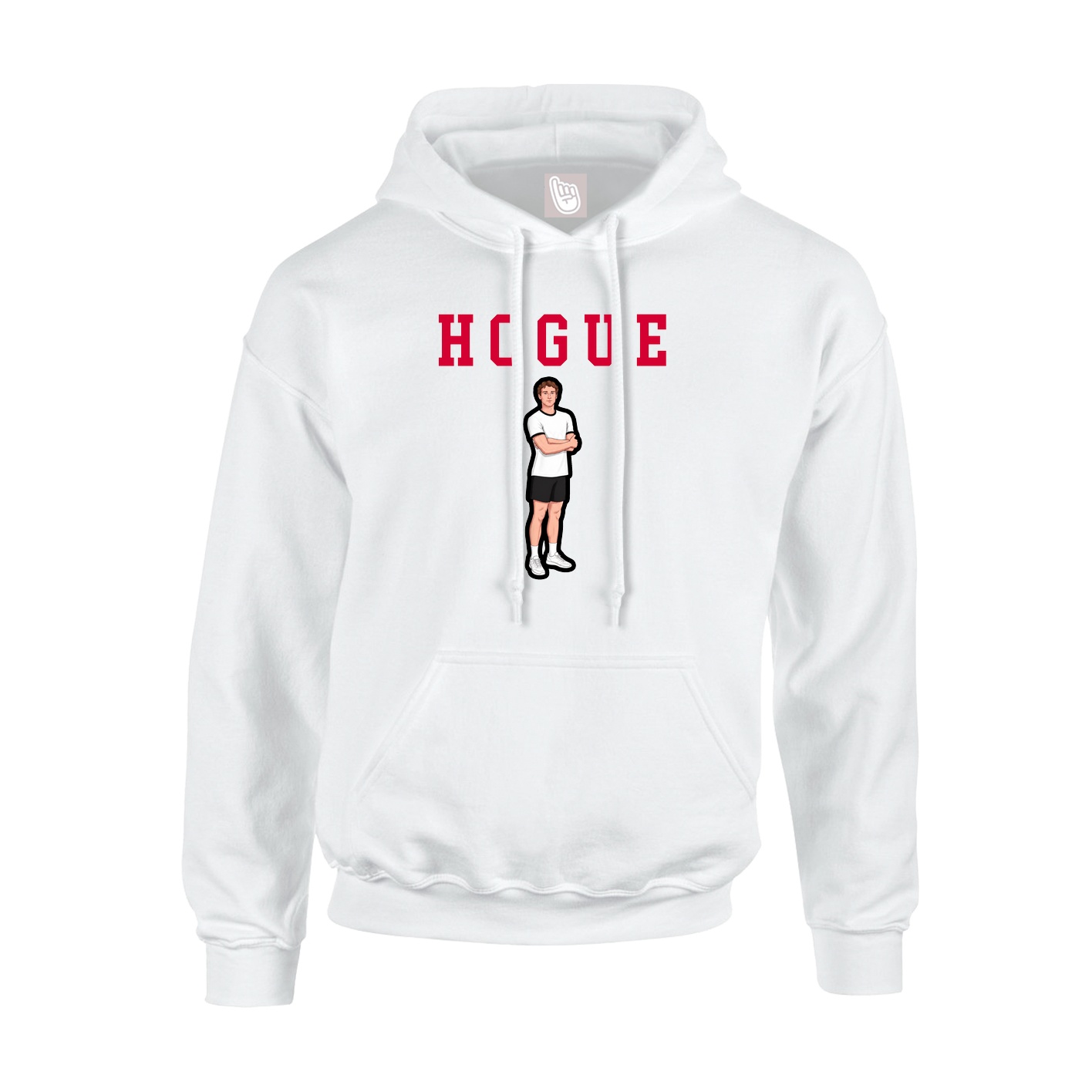 Youth Hoodie — Shirsey in White