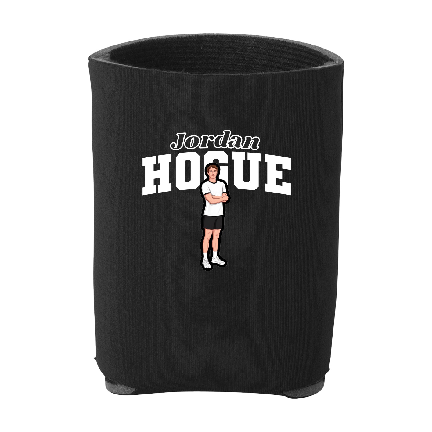 Can Holder — Name Arch in Black