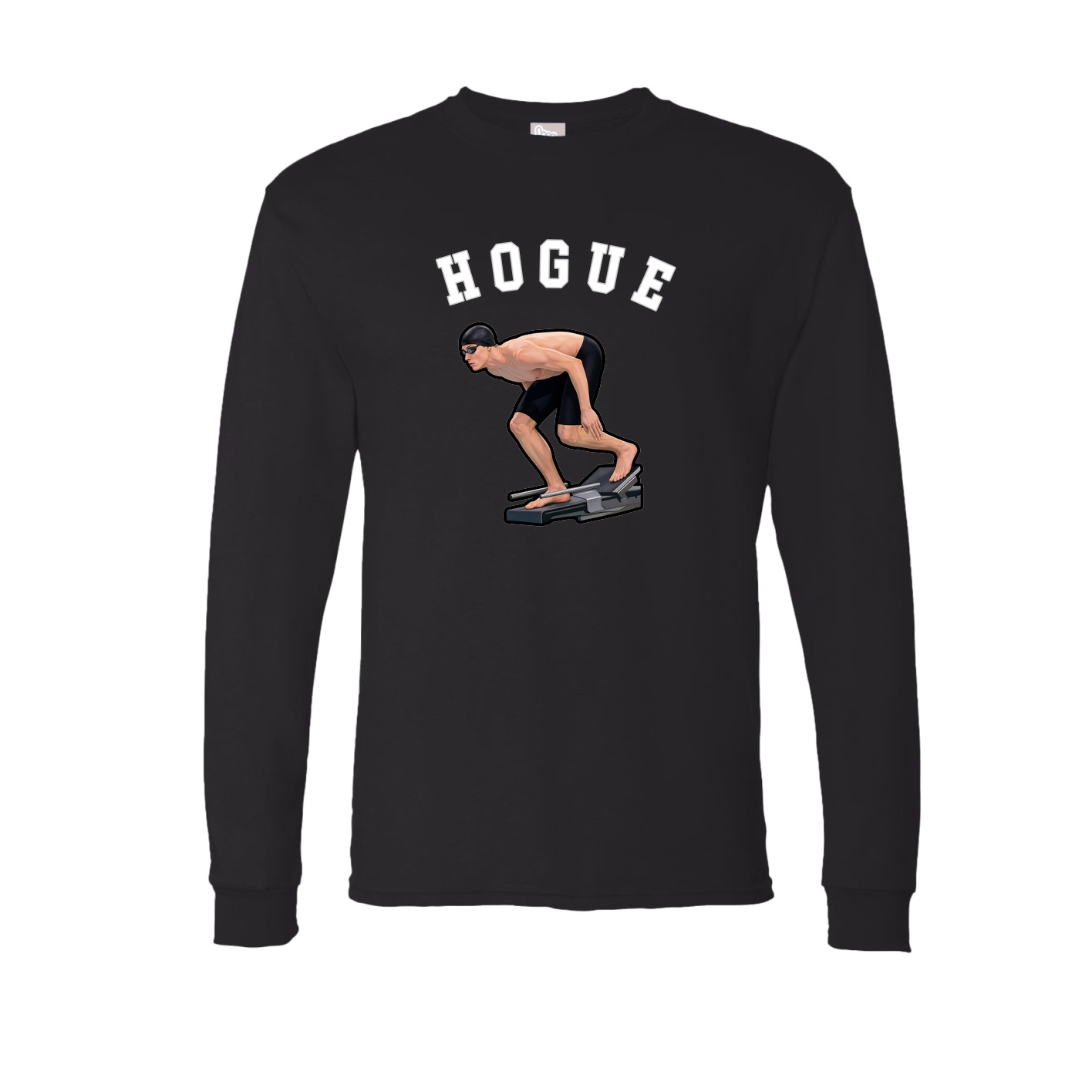 Long Sleeve Tee — Shirsey Arch in Black