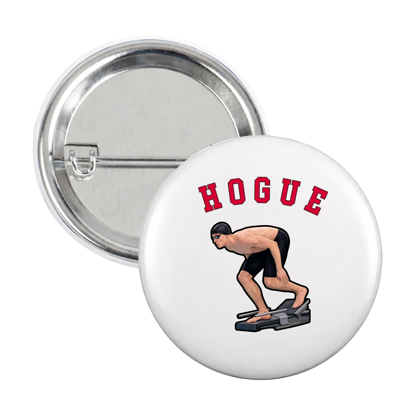 Game Day Button — Shirsey Arch in White