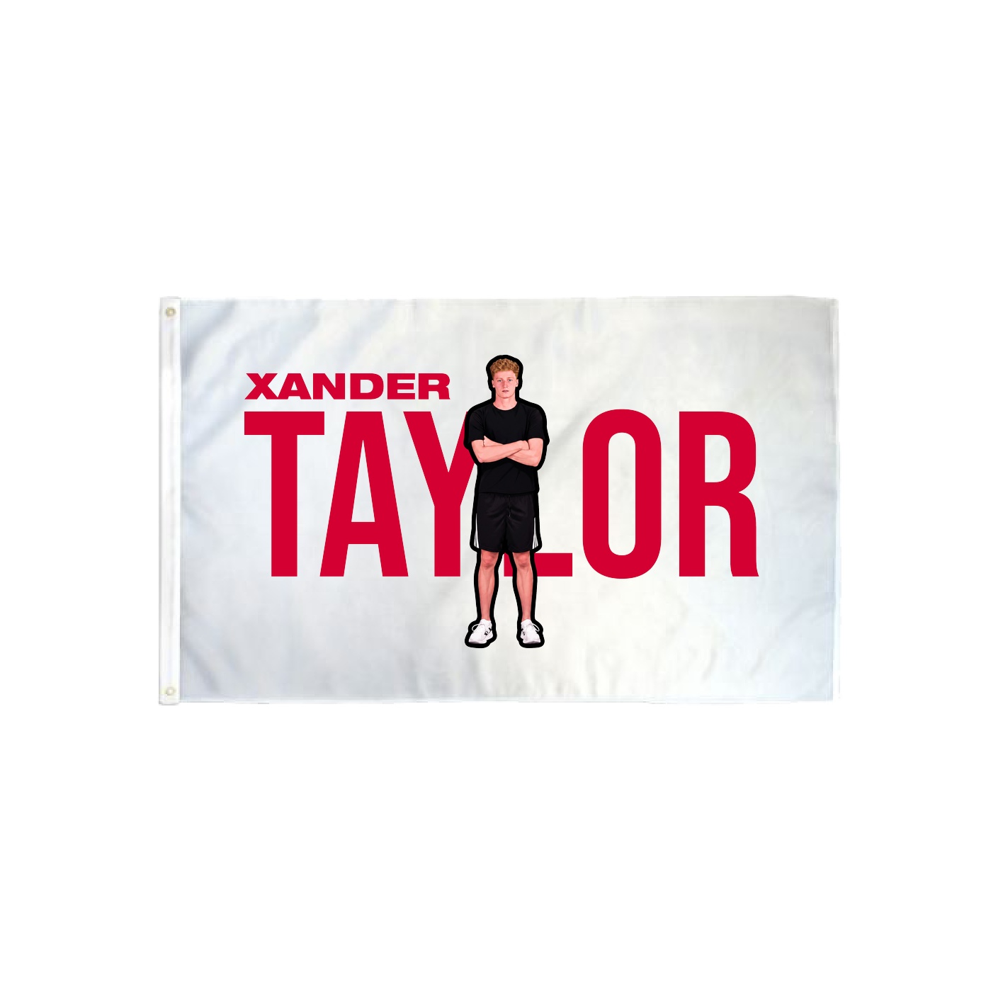 3x5 Flag — Player Name in Classic