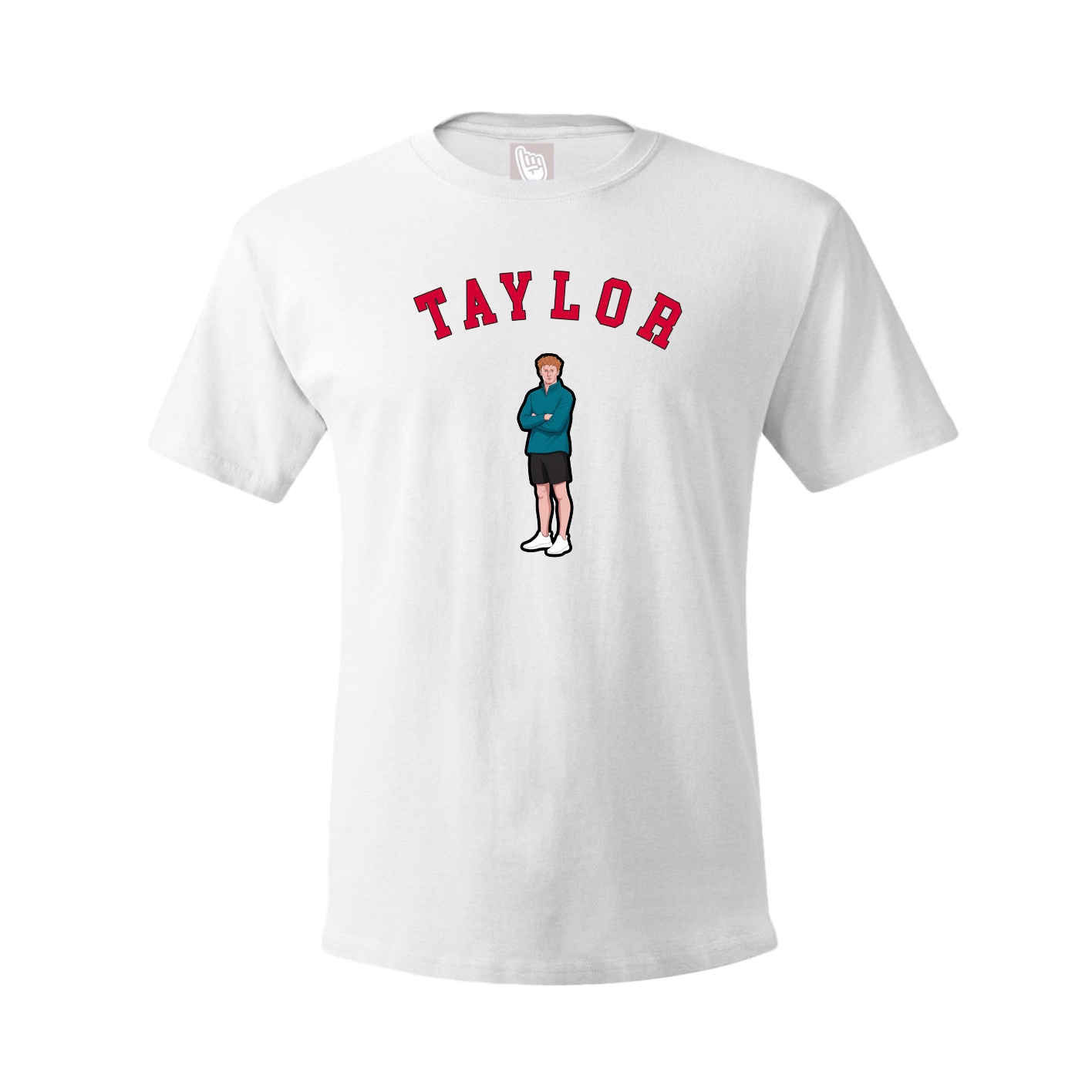 Youth Tee — Shirsey Arch in White
