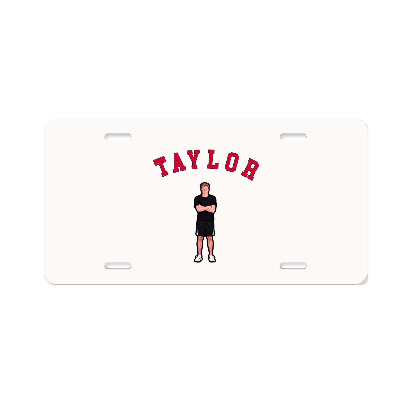 License Plate — Shirsey Arch in Classic
