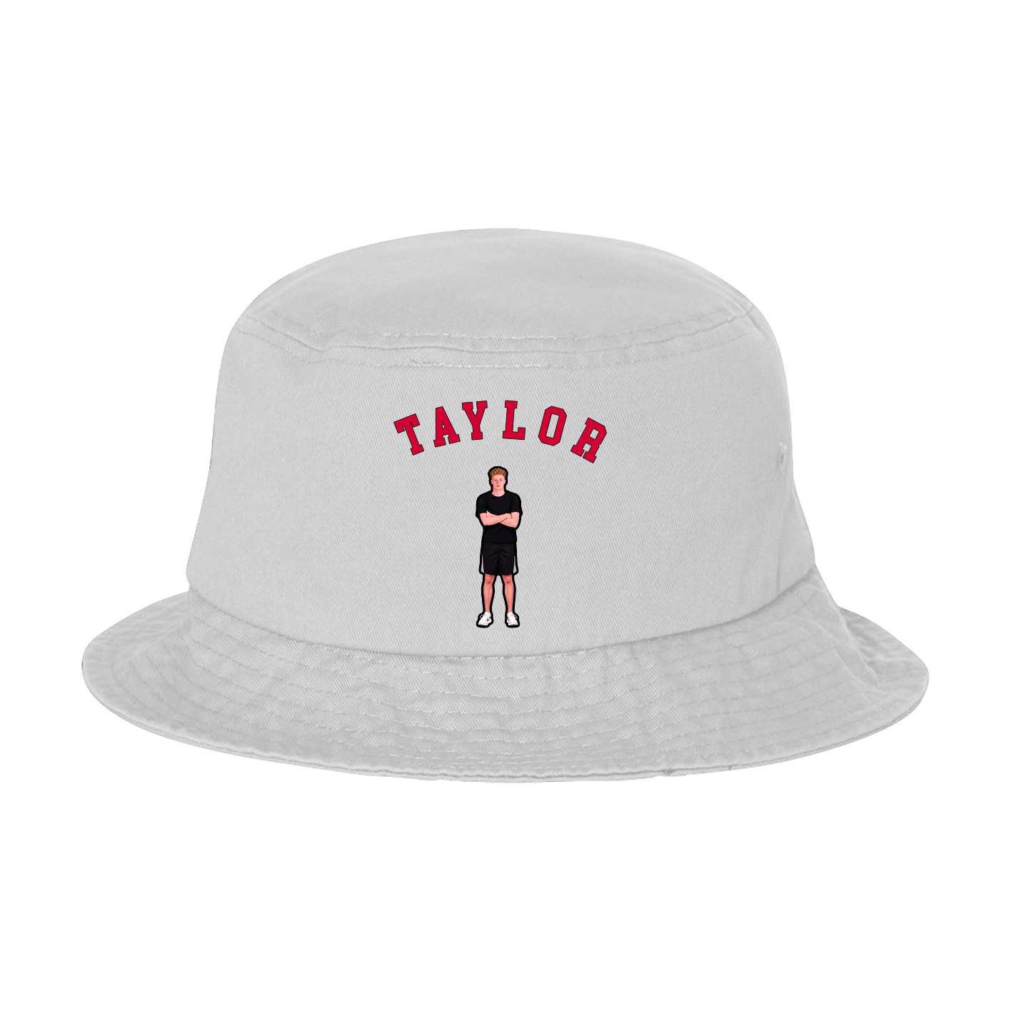 Bucket Cap — Shirsey Arch in White
