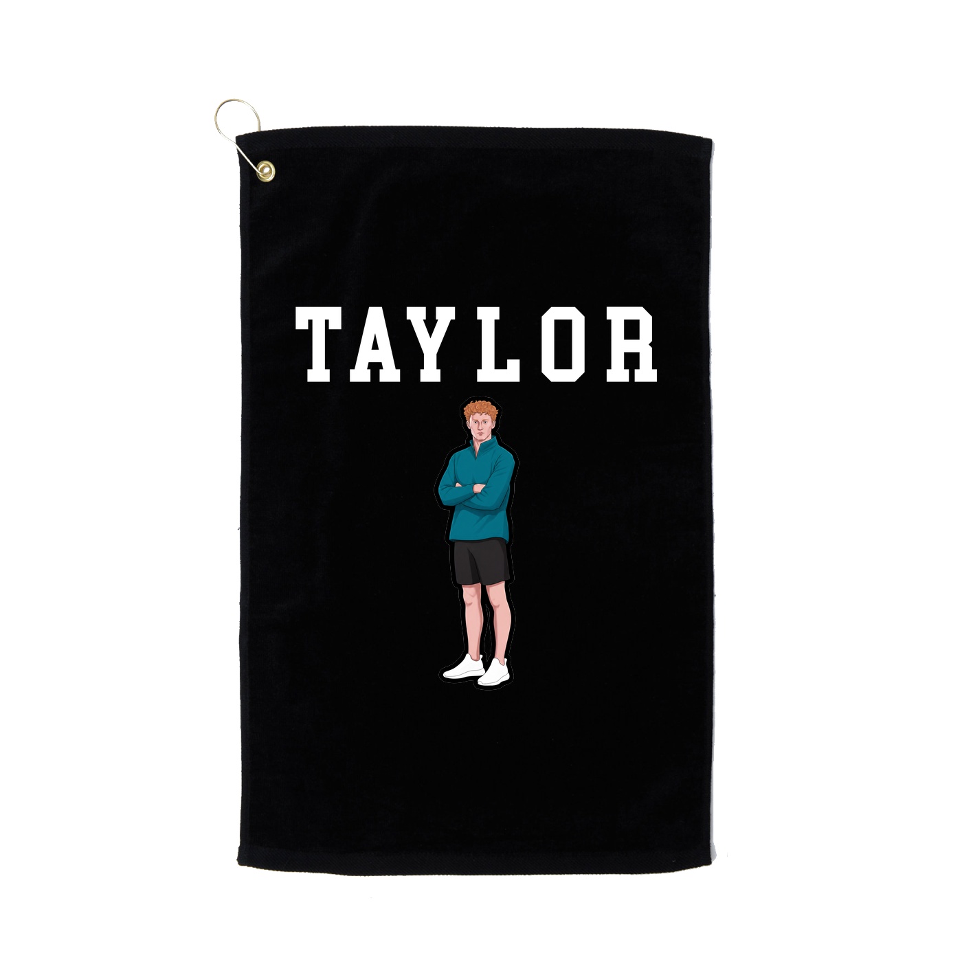 Golf Towel — Shirsey in Black