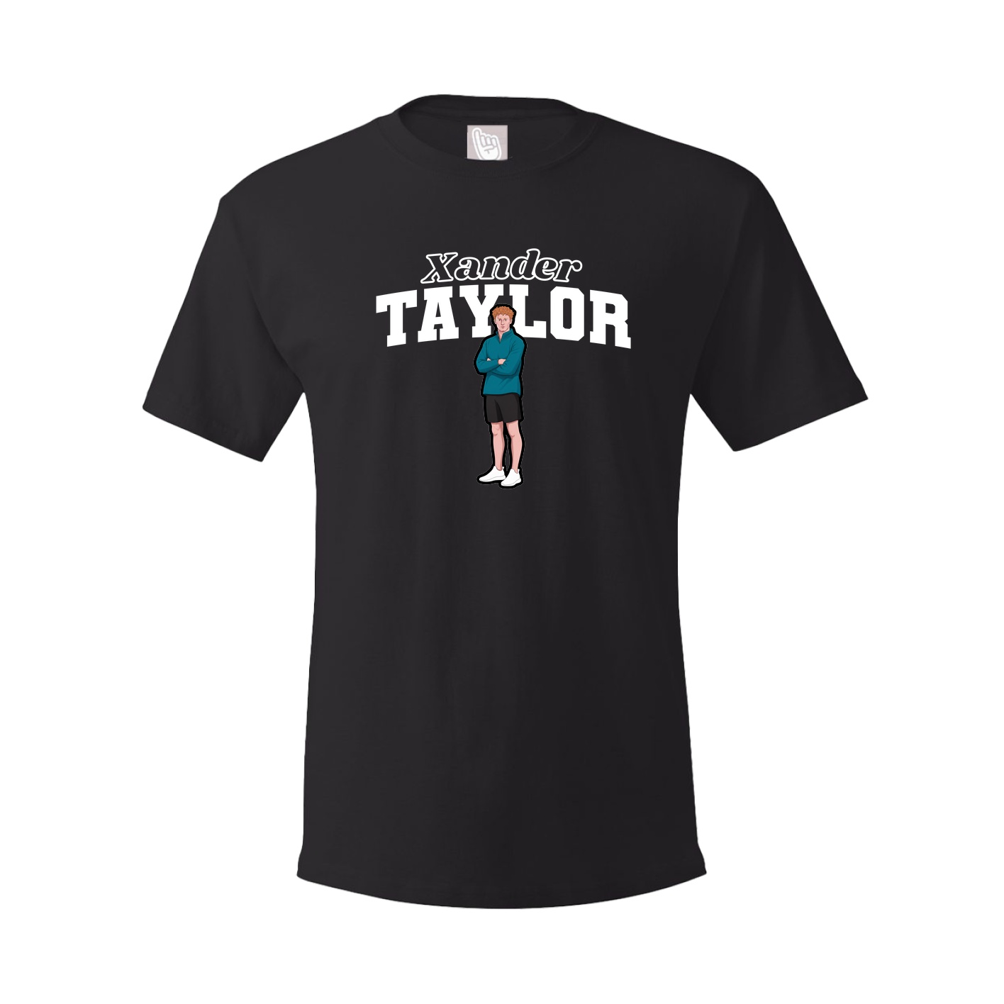 Tee — Name Arch in Black